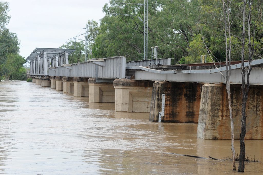 Emerald floods affect rates. Emerald floods affect rates.